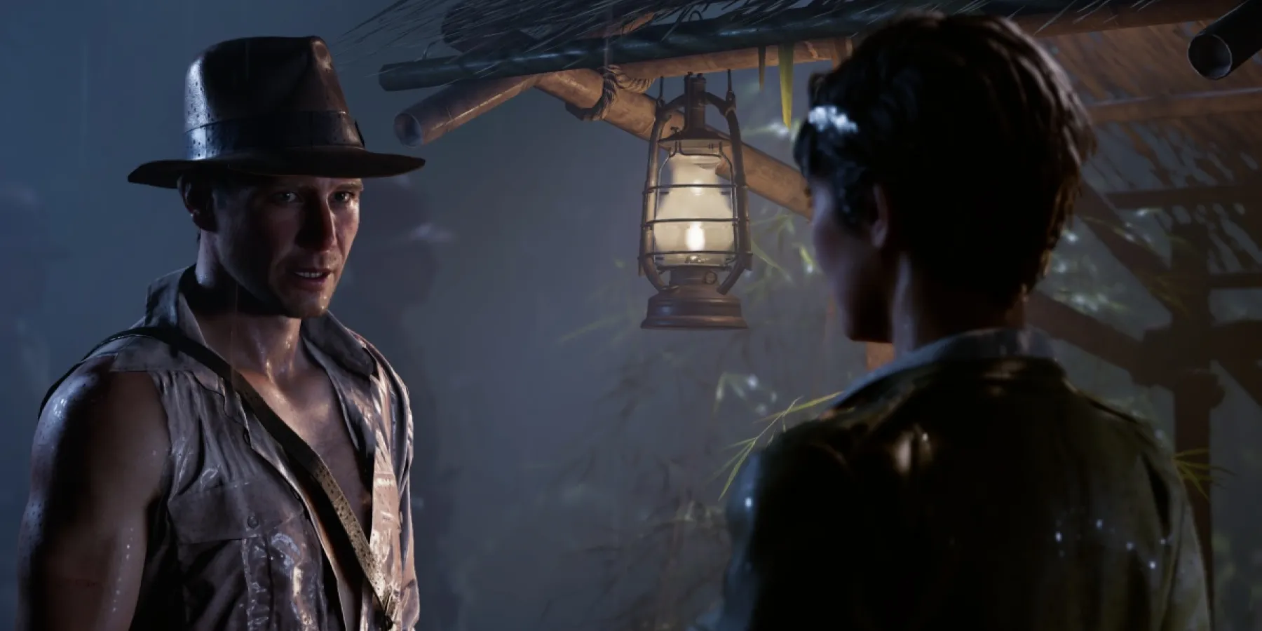جینا و ایندیانا جونز در بازی Indiana Jones and the Great Circle