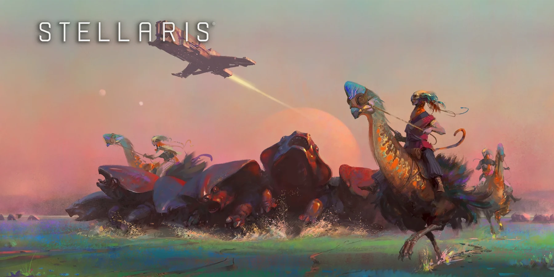 بازی استراتژی فضایی 4X و کلان Stellaris در گیم پس