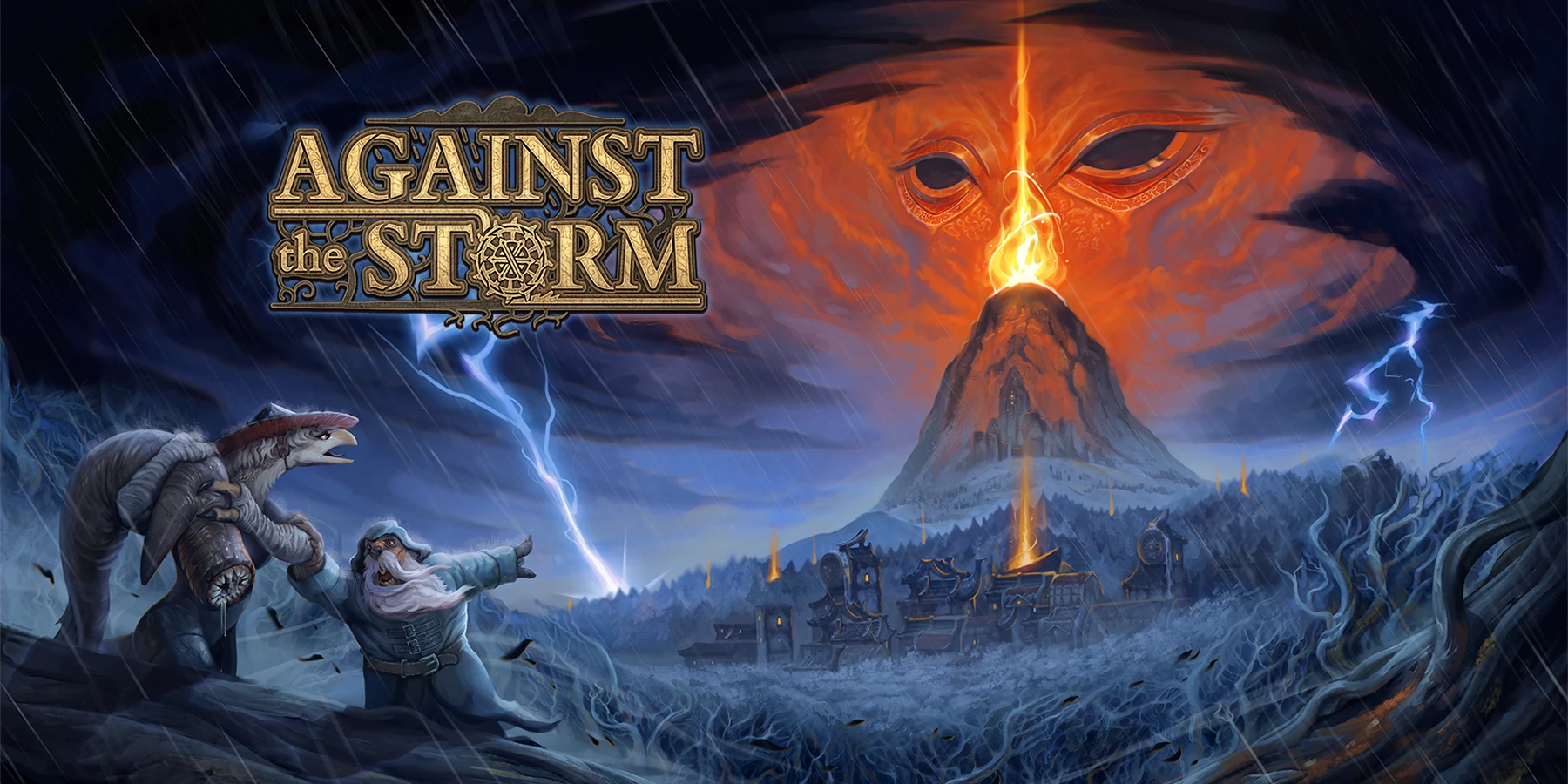 بازی استراتژی شهرسازی روگ لایت Against The Storm در گیم پس PC
