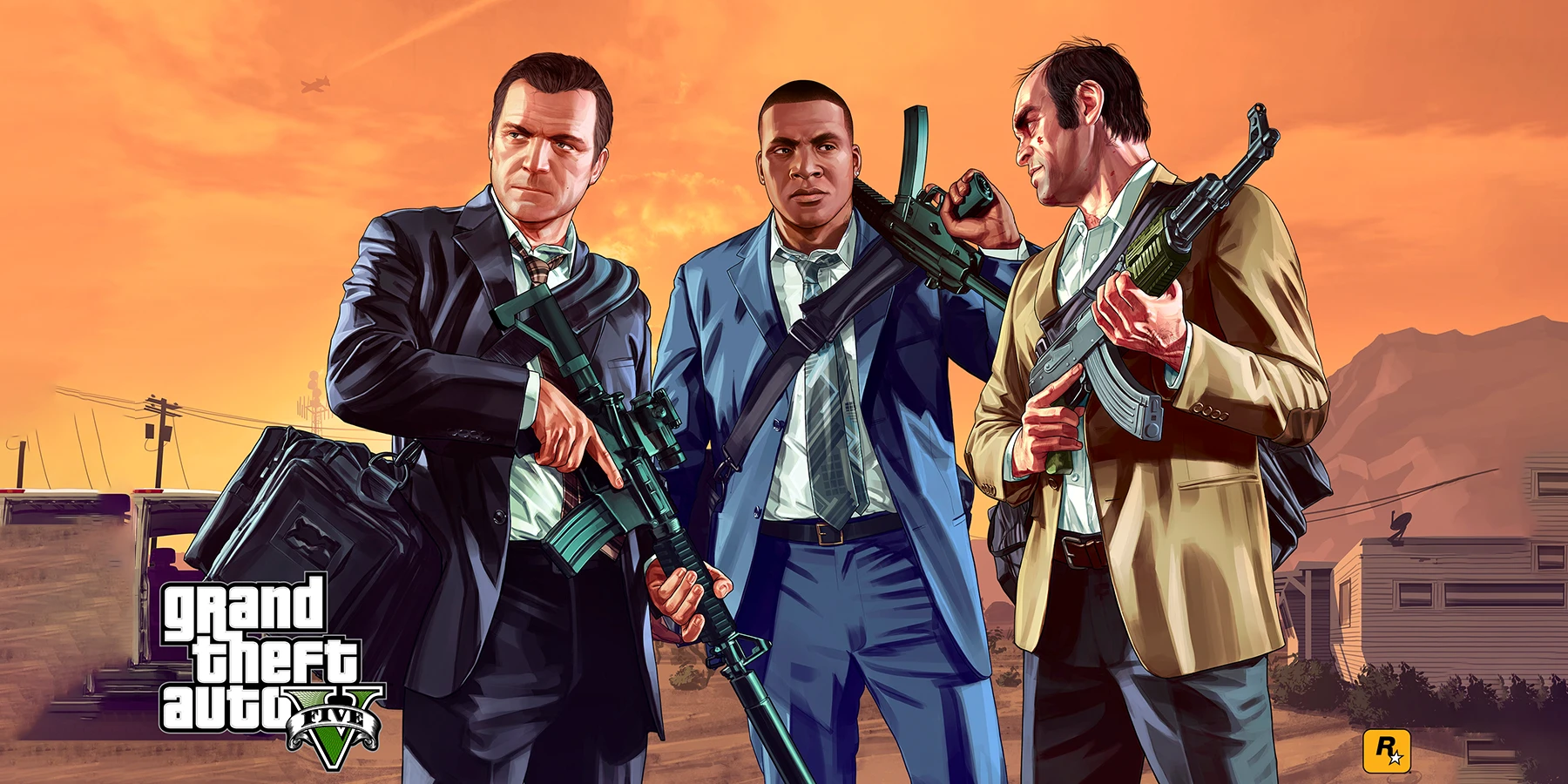 مایکل و فرانکلین و ترور در GTA 5