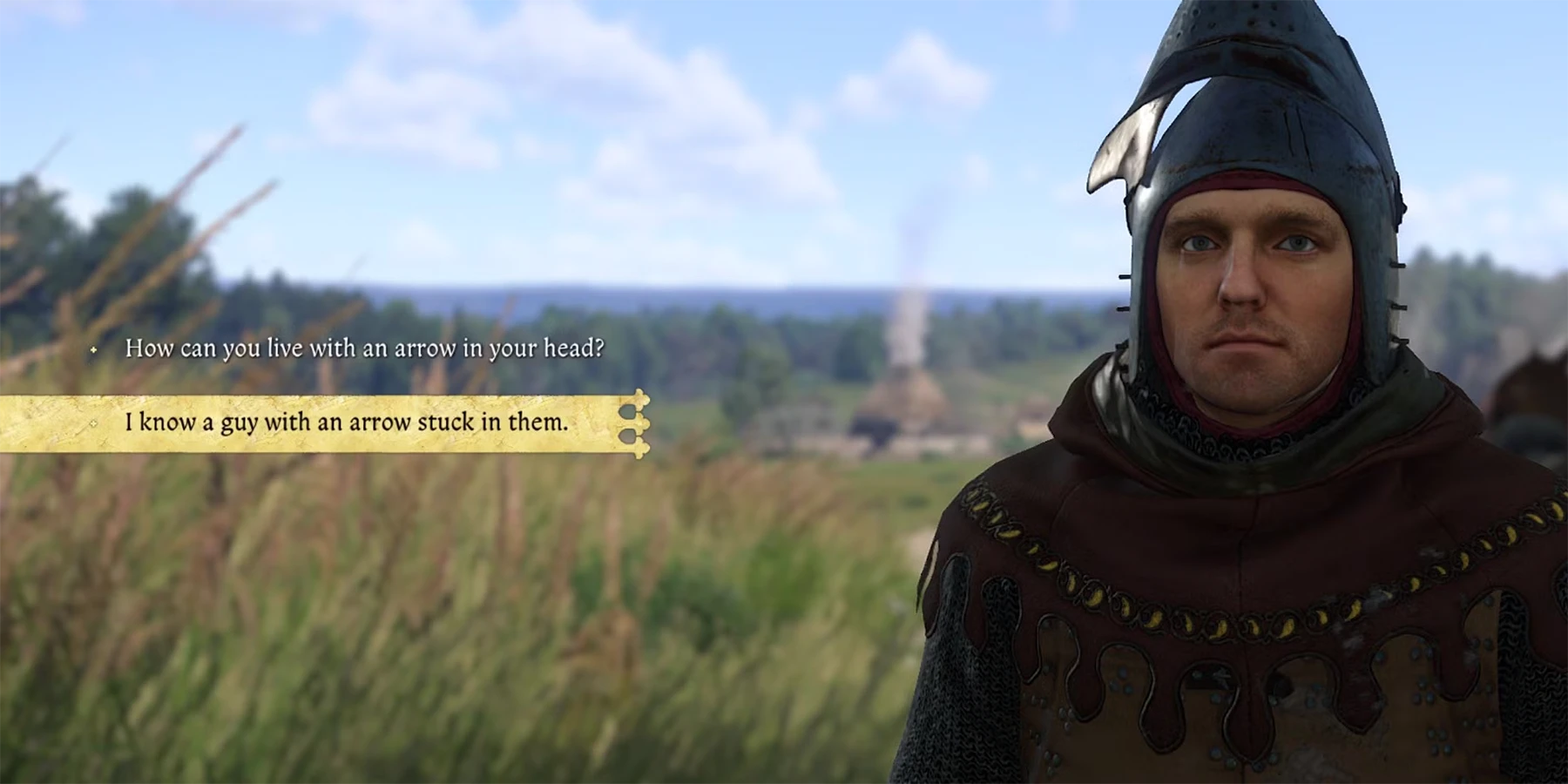ایستر اگ بازی Kingdom Come: Deliverance 2 - دنیای اسکایریم