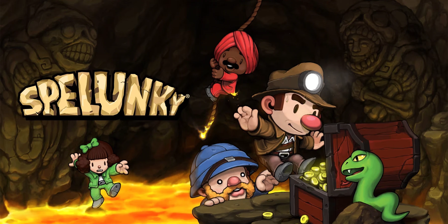 بازی روگ لایک Spelunky