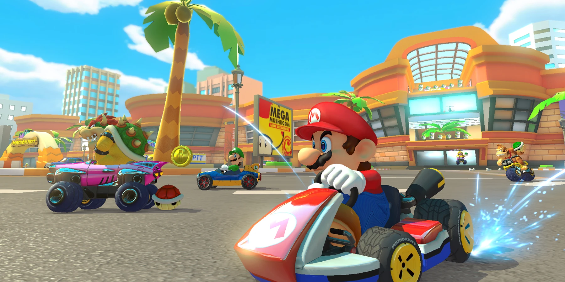بازی چند نفره چالشی Mario Kart 8