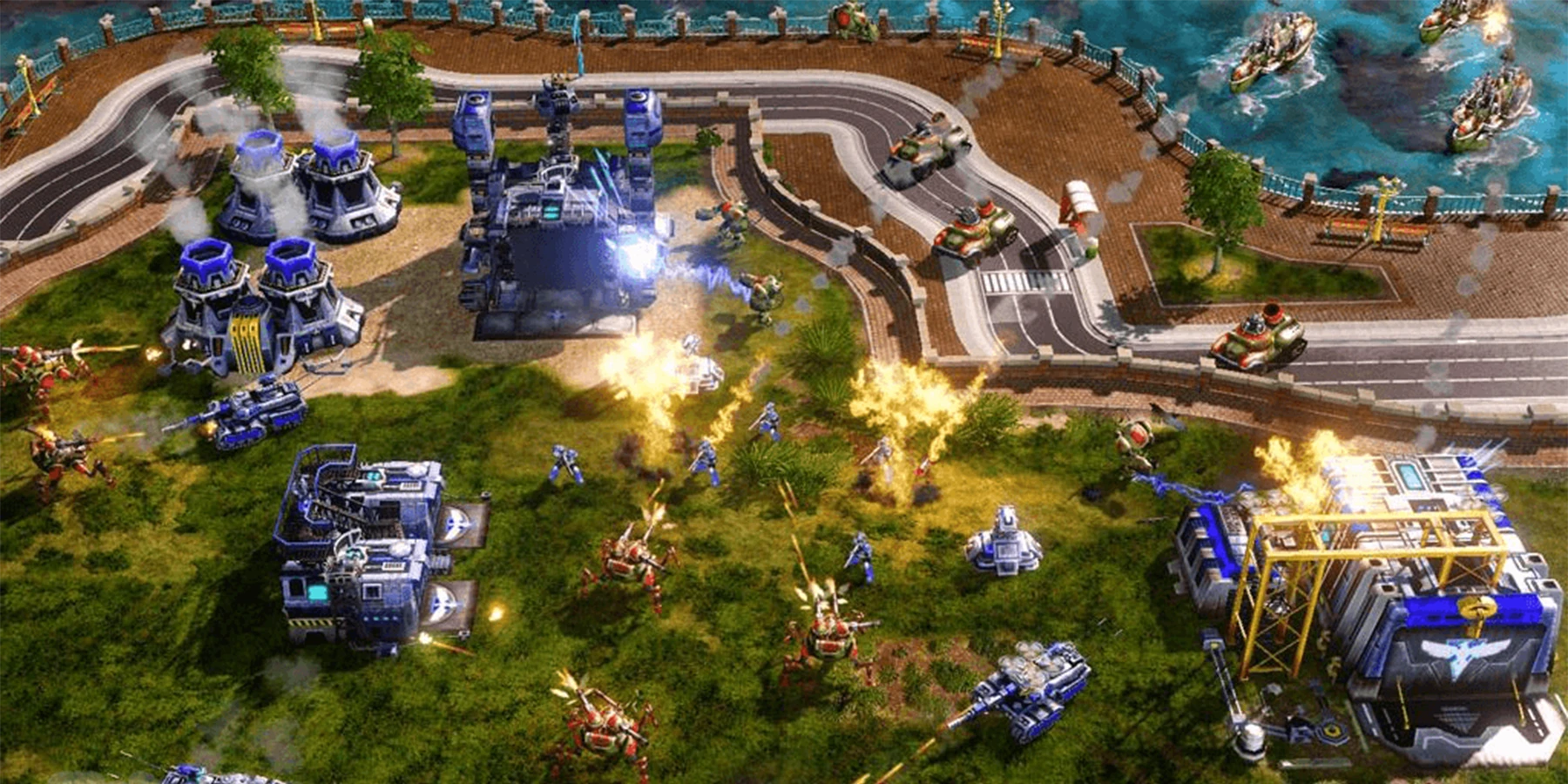 بازی Command & Conquer سری Red Alert با تم جنگ سرد