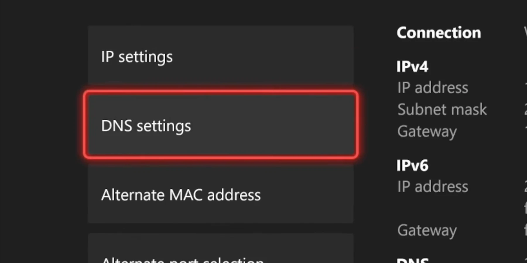 نحوه وارد کردن DNS در Xbox سری X|S