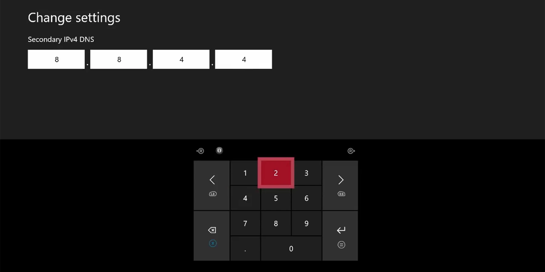 نحوه وارد کردن DNS در Xbox One